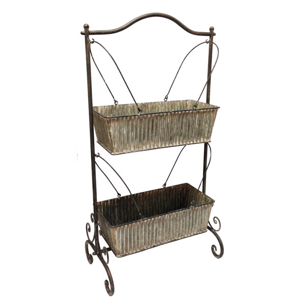 Tiered Basket Floor Stand Wayfair