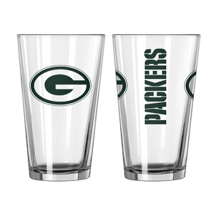 NFL 16 Oz. Pint Glass (Set of 2)