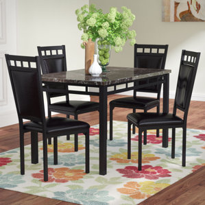 Brundrett 5 Piece Dining Set by Andover Mills