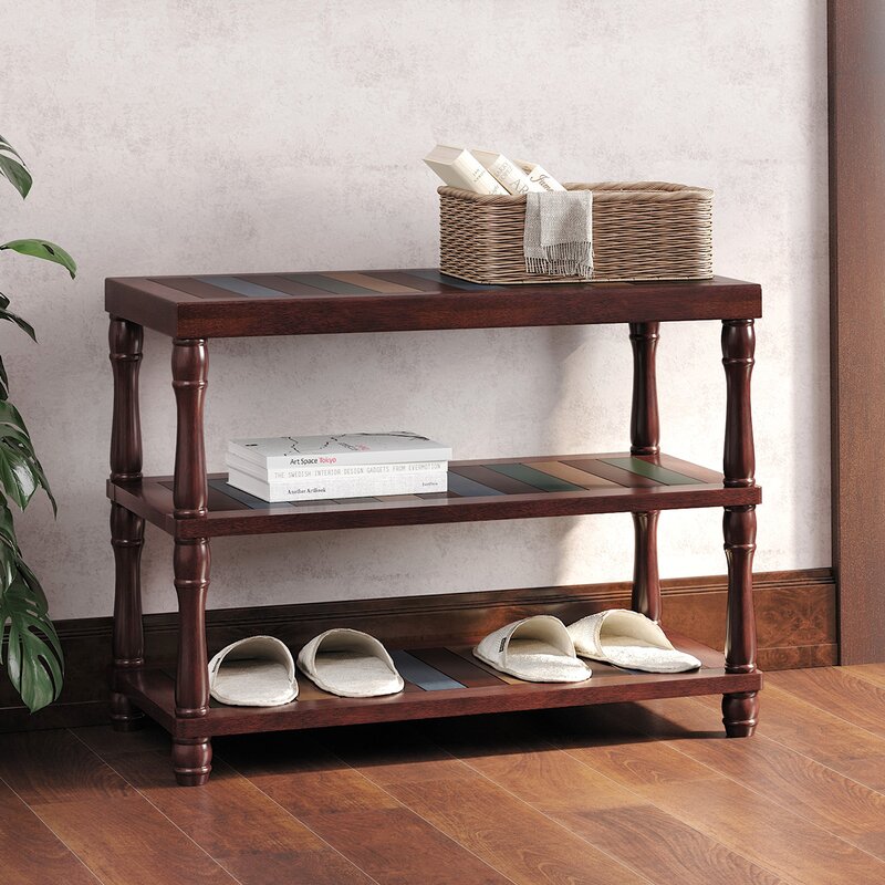 Schuhaufbewahrung New 3 Tier Shoe Rack 70 90 Cm Storage Stackable Shelf Organiser Acacia Wood 80 Fiscleconsultancy Com