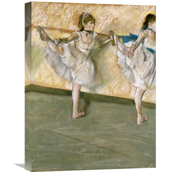 Global Gallery Dancers At The Bar By Edgar Degas Painting Print