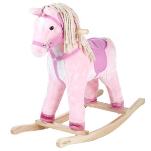 girls rocking horse