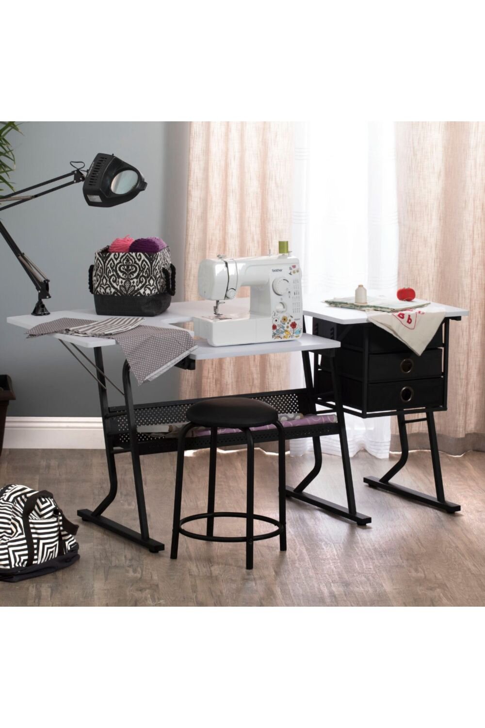 Grey White Craft Sewing Tables You Ll Love In 2021 Wayfair