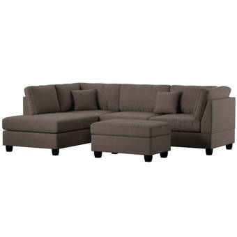 Ivy Bronx Cheryle 120 5 Left Hand Facing Modular Corner Sectional Reviews Wayfair