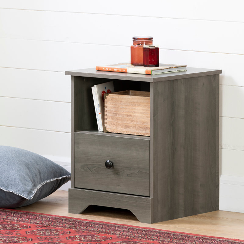South Shore Volken 1 Drawer Nightstand Wayfair