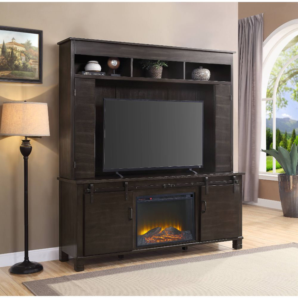 Direct Marketplace Apison Entertainment Center with Fireplace Included