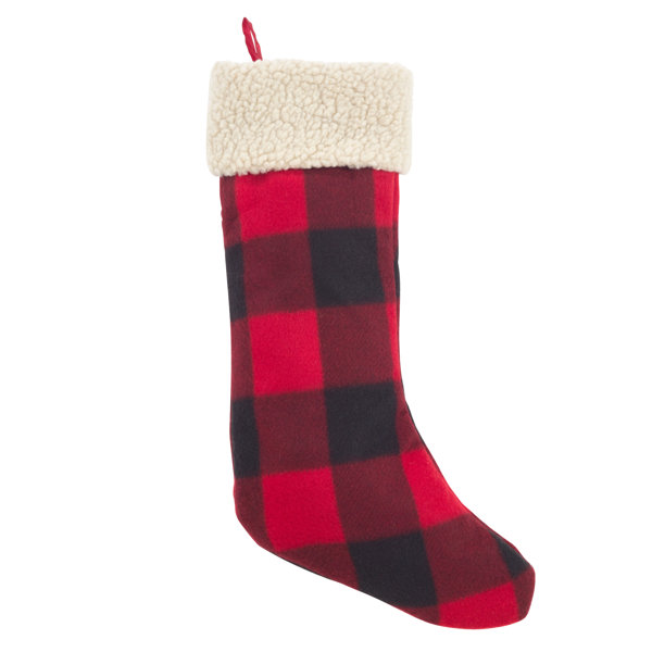 New 6.5/" x 4.25/" Mini Christmas Plush Stocking Initial /"d/" Red and Green