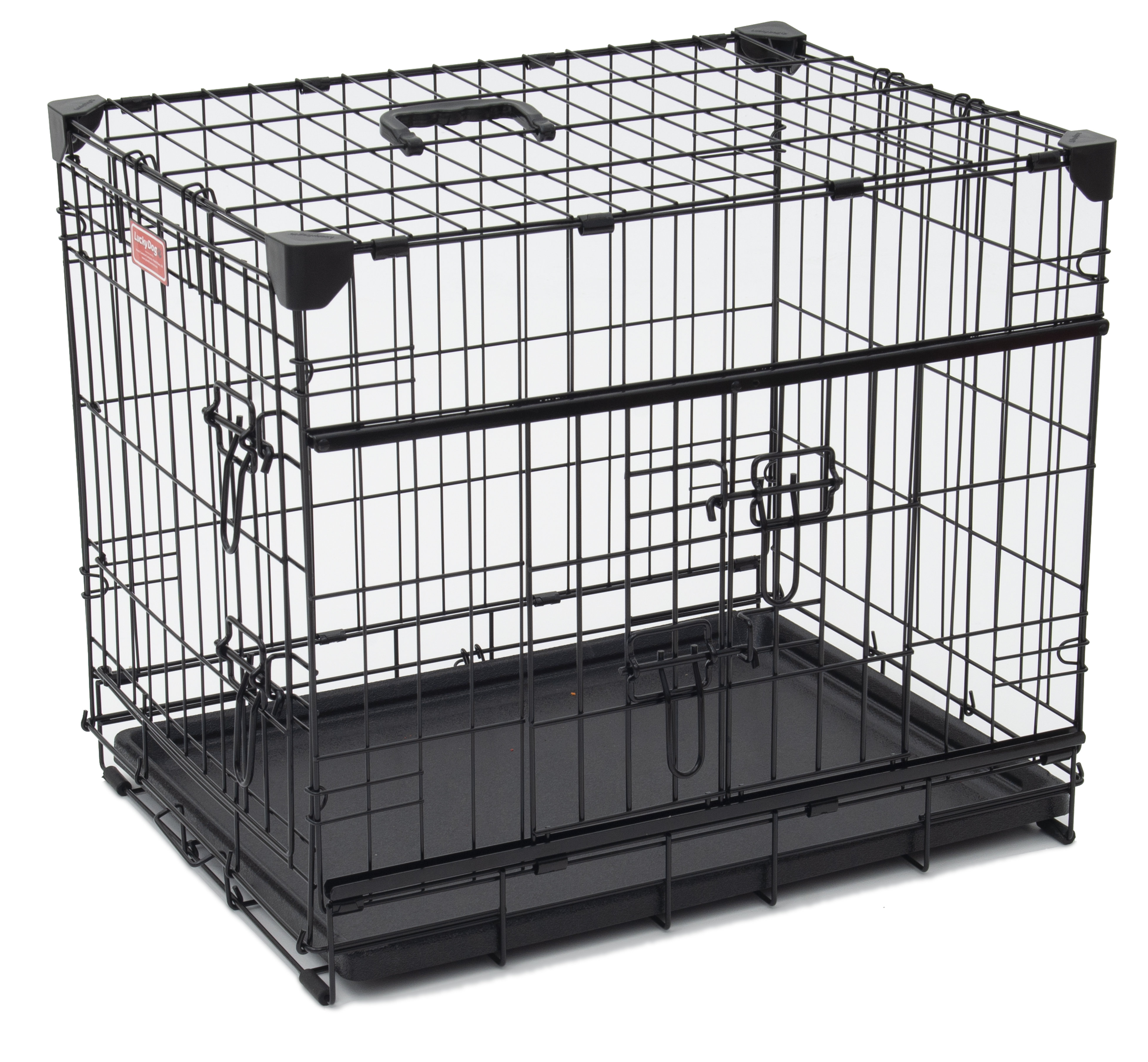 double door pet crate