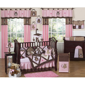 Teddy Bear 9 Piece Crib Bedding Set