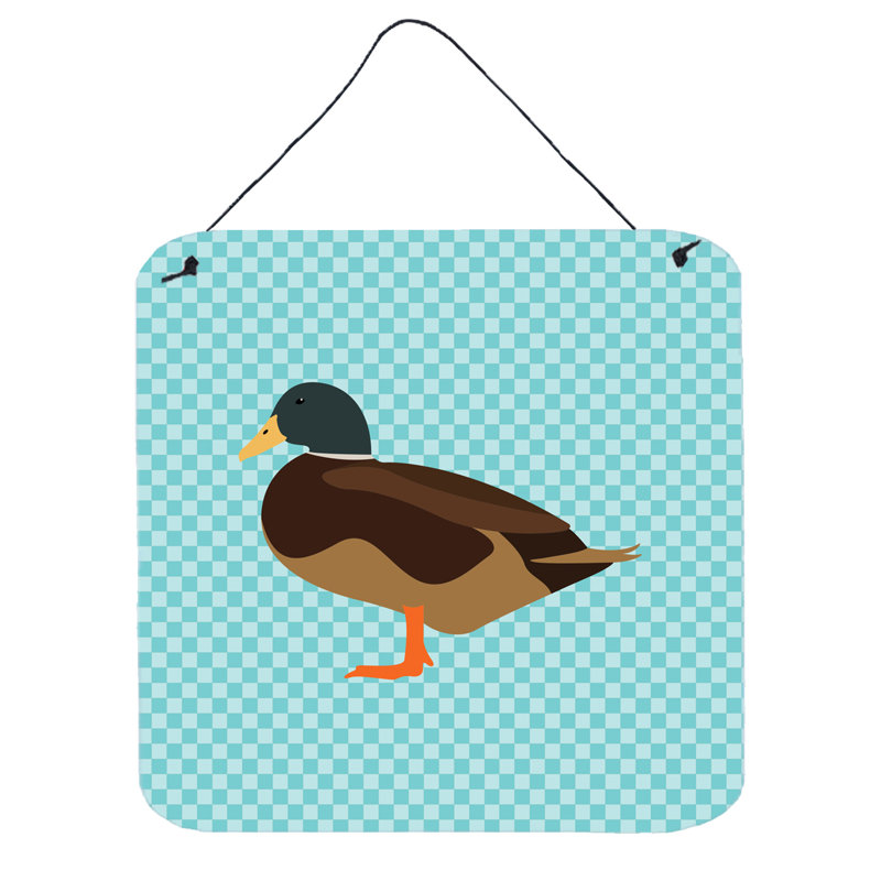 East Urban Home Bantam Duck Check Wall Decor Wayfair