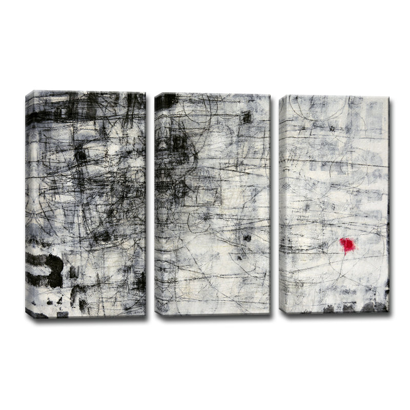 Williston Forge Forgiven By Norman Wyatt Jr 3 Piece Wrapped Canvas Print Set Reviews Wayfair