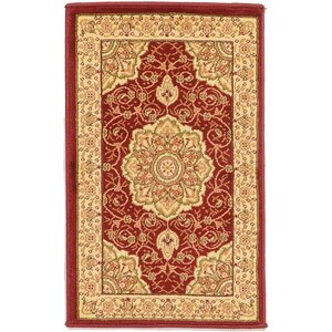 Jenna Burgundy Area Rug