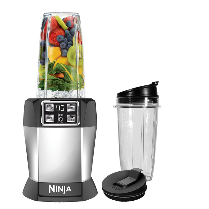 Ninja Bl480 Nutri Ninja Blender With 1000 Watt Auto Iq Reviews