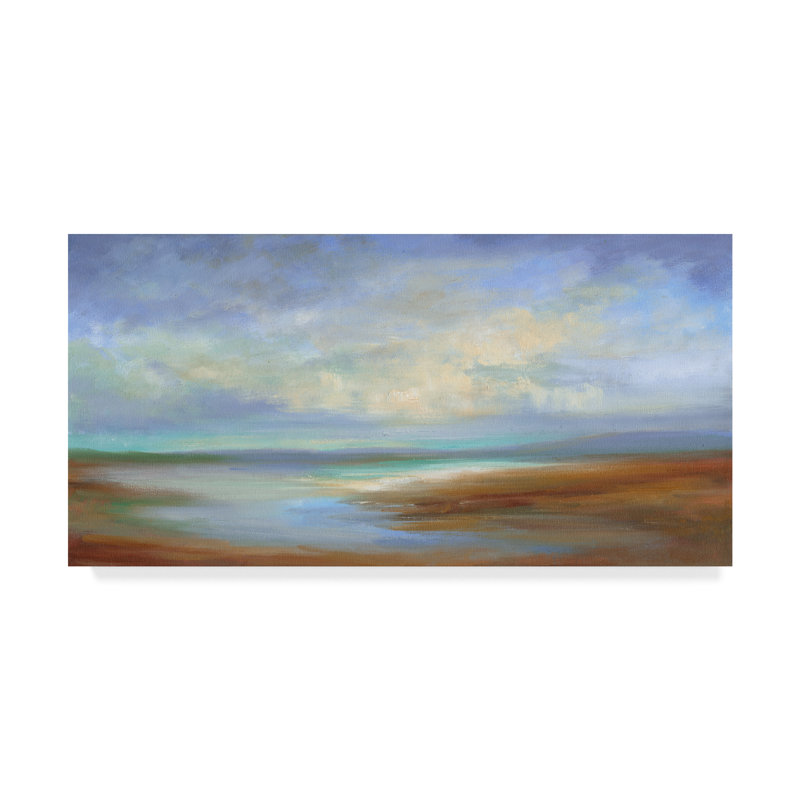 Highland Dunes Sand Bar Acrylic Painting Print On Wrapped Canvas
