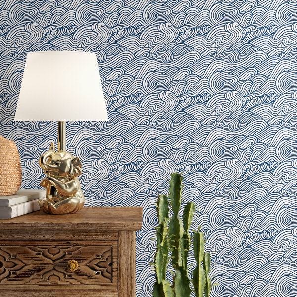 Mistana Ryker Mare 33 L X 20 5 W Wallpaper Roll Reviews Wayfair