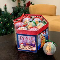 Kurt Adler Set/3 Bumble Bee Girls Tutu Christmas Tree Ornaments Holiday Decor 