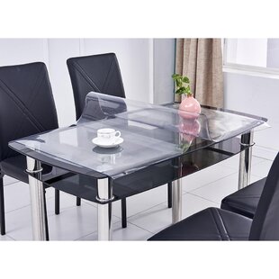 Table Protector Clear Plastic Tablecloth Large Furniture Protector Waterproof Wipeable Vinyl Tablecloth Pvc For Rectangle Dining