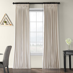 Extra Wide Width Curtains Wayfair
