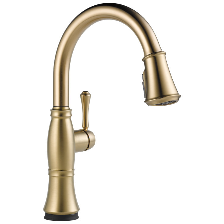 Cassidy  Pull Down Touch Single Handle Kitchen Faucet with Side Spray