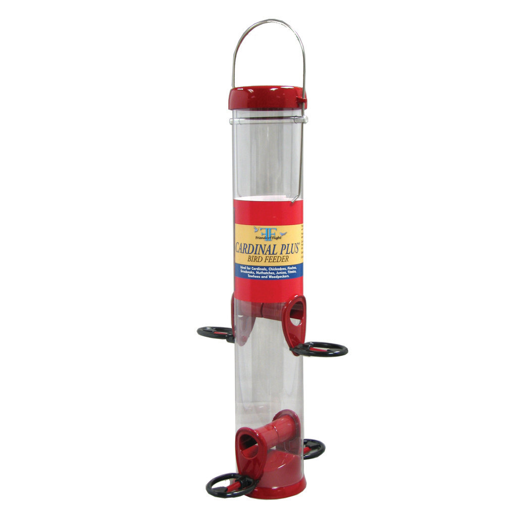 Friends Of Flight Sidekick Cardinal Tube Bird Feeder Wayfair