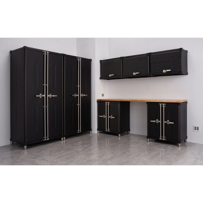 Wfx Utility 8 Piece Garage Cabinet Complete Storage System Set