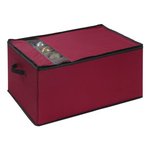 Christmas Storage More You Ll Love Wayfair Christmas Ornament Storage Box