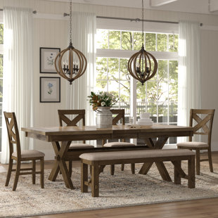 robins egg farmhouse table dining set