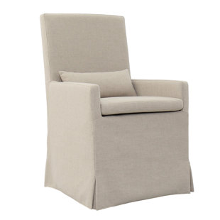 Hoang Arm Dining Upholstered Dining Chair by Gracie Oaks 2019 Sale