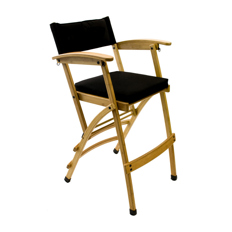 Totally Bamboo Folding Director Chair With Cushion Reviews Wayfair Folding Director Chair With Cushion