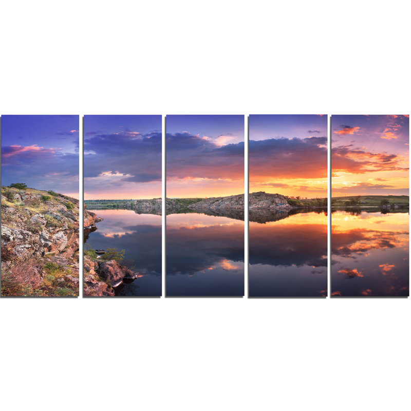 Designart Large Summer Clouds Reflection 5 Piece Wall Art On Wrapped Canvas Set Wayfair Because of the large amount of customers, in order to solve your issue faster, we suggest you to submit the request. wayfair