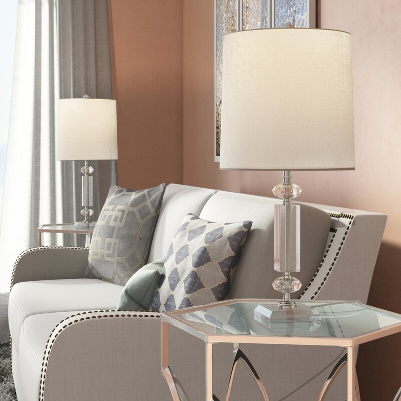 wayfair crystal table lamps