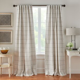 Eyelet Lined Curtains Skye Red & Ivory choice of sizes