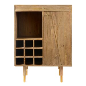 Caresse Bar Cabinet with Wine Storage