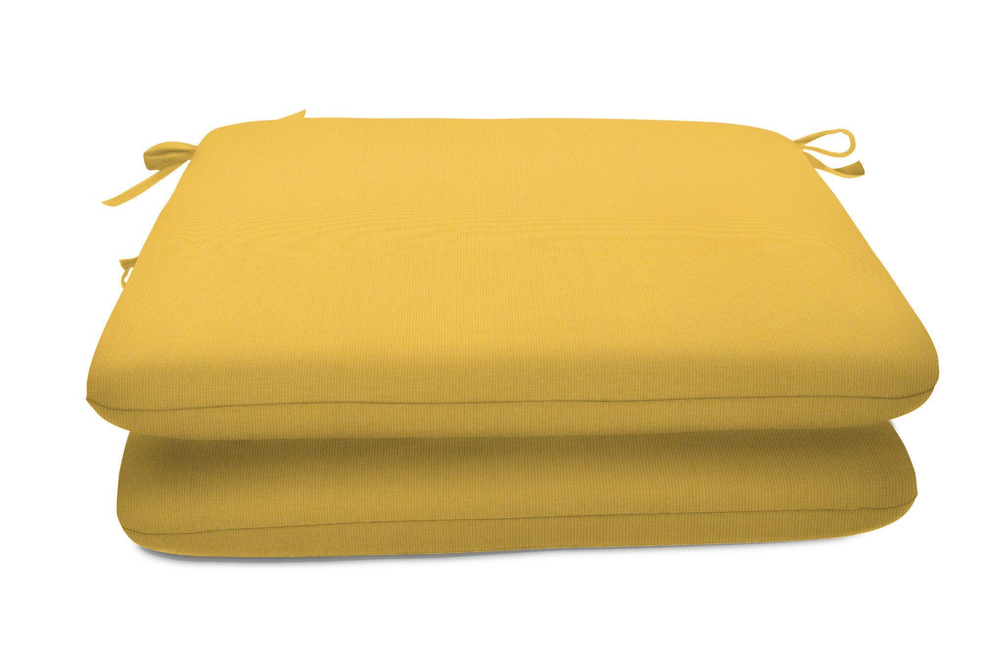yellow seat pads