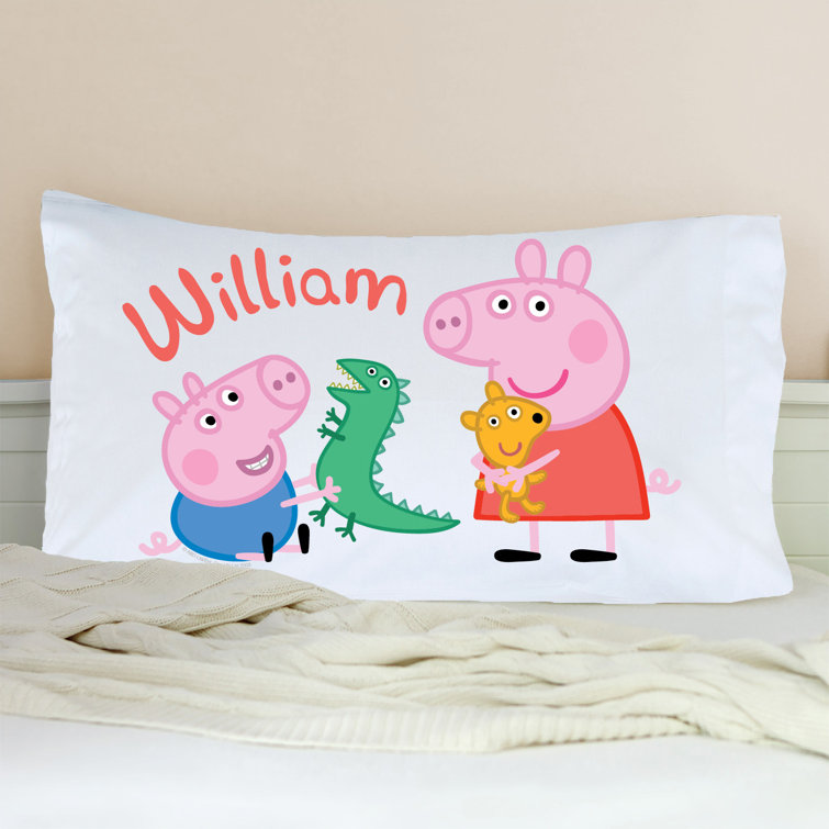 peppa pig crib sheet