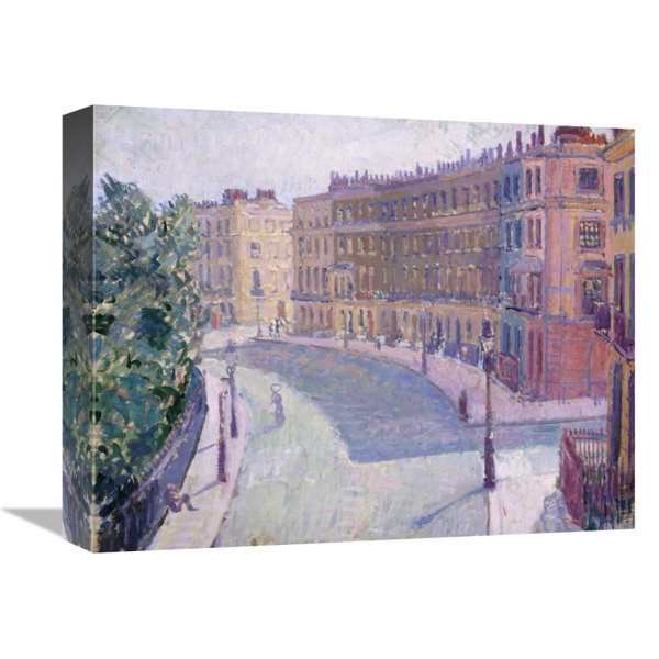 East Urban Home Mornington Crescent Wrapped Canvas Print On