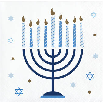 Creative Converting Hanukkah Celebration Beverage Basic Paper Disposable Cocktail Napkin Wayfair
