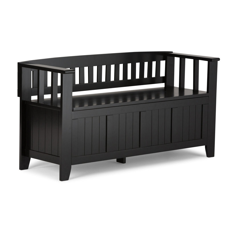 Alcott Hill Seo Solid Wood Flip Top Storage Bench Reviews