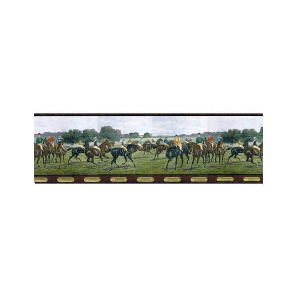 Charlton Home Gribble Horses 15 L X 9 W Wallpaper Border Wayfair