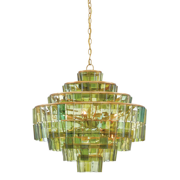 Currey Company 8 Light Unique Tiered Chandelier Perigold