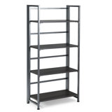 Krystian 49.5 H x 23.5 W Steel Etagere Bookcase by 17 Stories