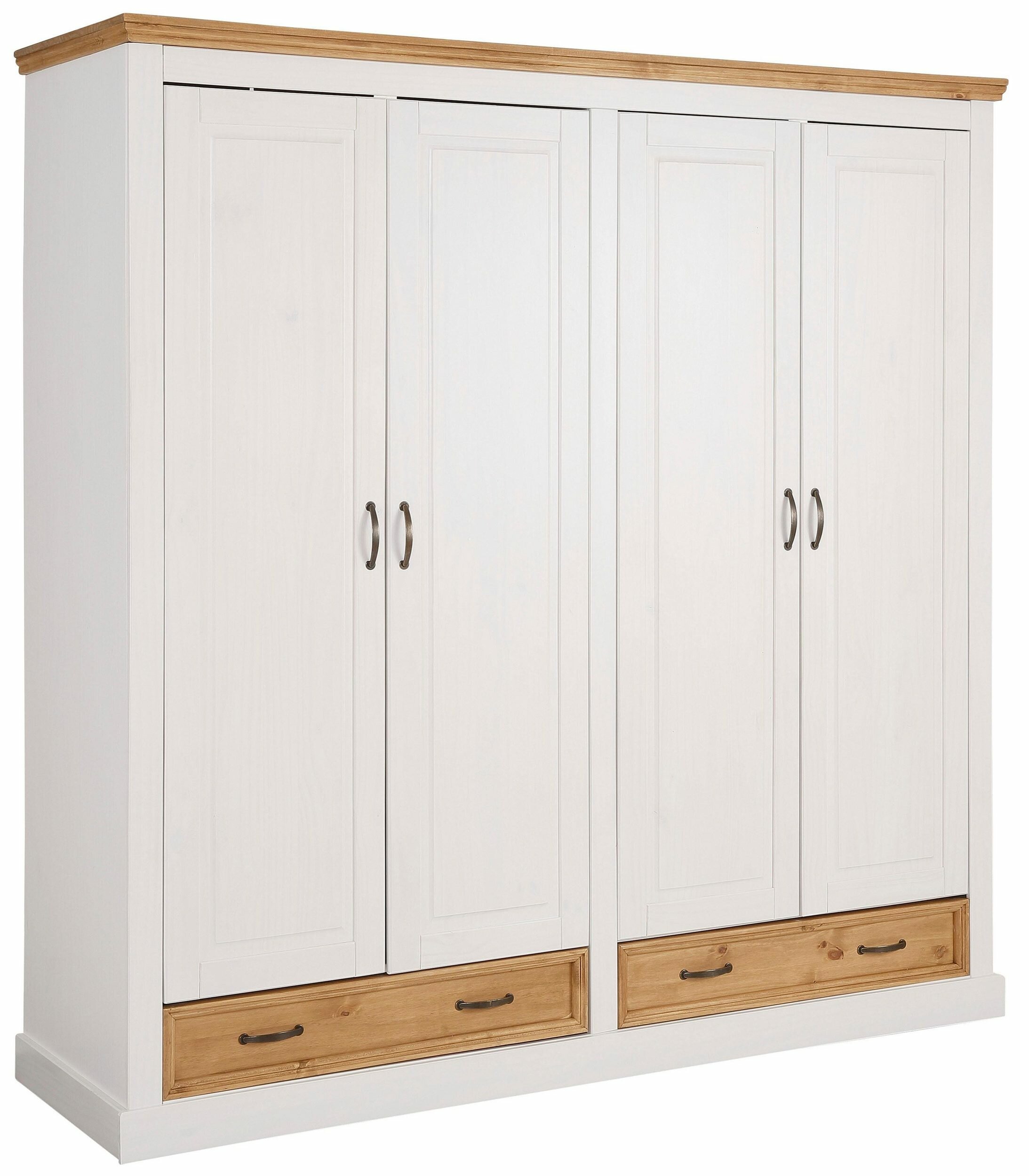 Natur Pur Nikita 4 Door Wardrobe Wayfair Co Uk