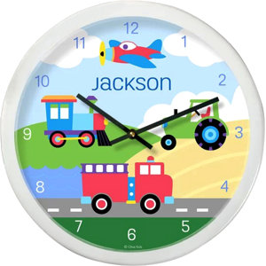 Trains, Planes and Trucks Personalized 12