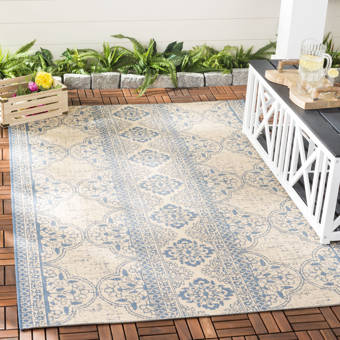 Sol 72 Outdoor Ravenden Power Loom Gray Indoor Outdoor Area Rug Reviews Wayfair