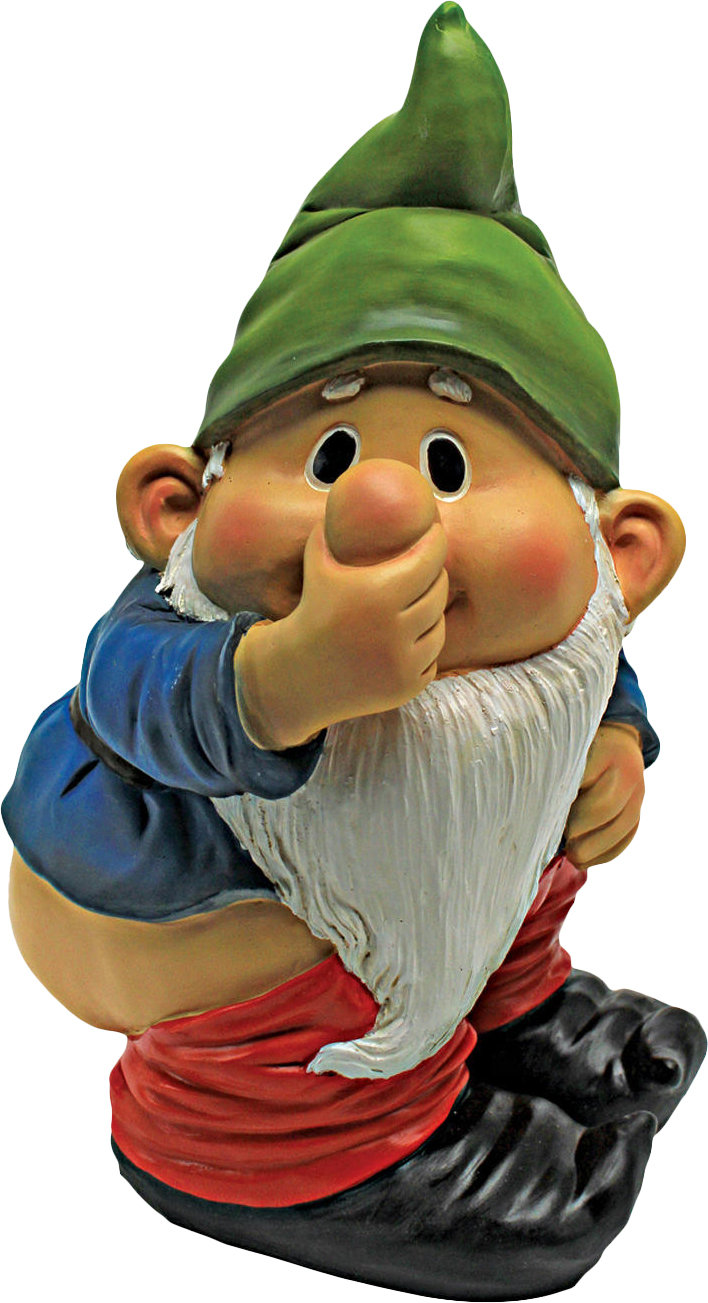 Design Toscano Stinky The Garden Gnome Statue Reviews Wayfair