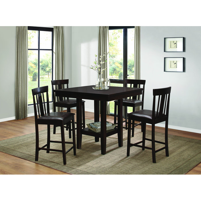 Homelegance Diego Counter Height Dining Table Reviews Wayfair Ca