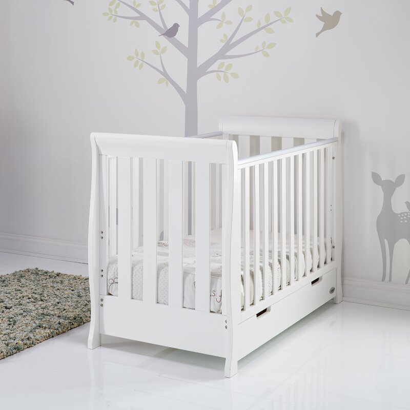 wayfair grey cot