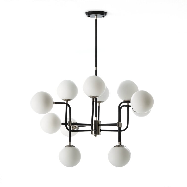 Corrigan Studio Alisha 12 Light Sputnik Chandelier Wayfair Co Uk