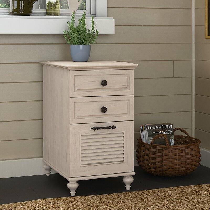 Kathy Ireland Home By Bush Furniture Volcano Dusk 3 Drawer