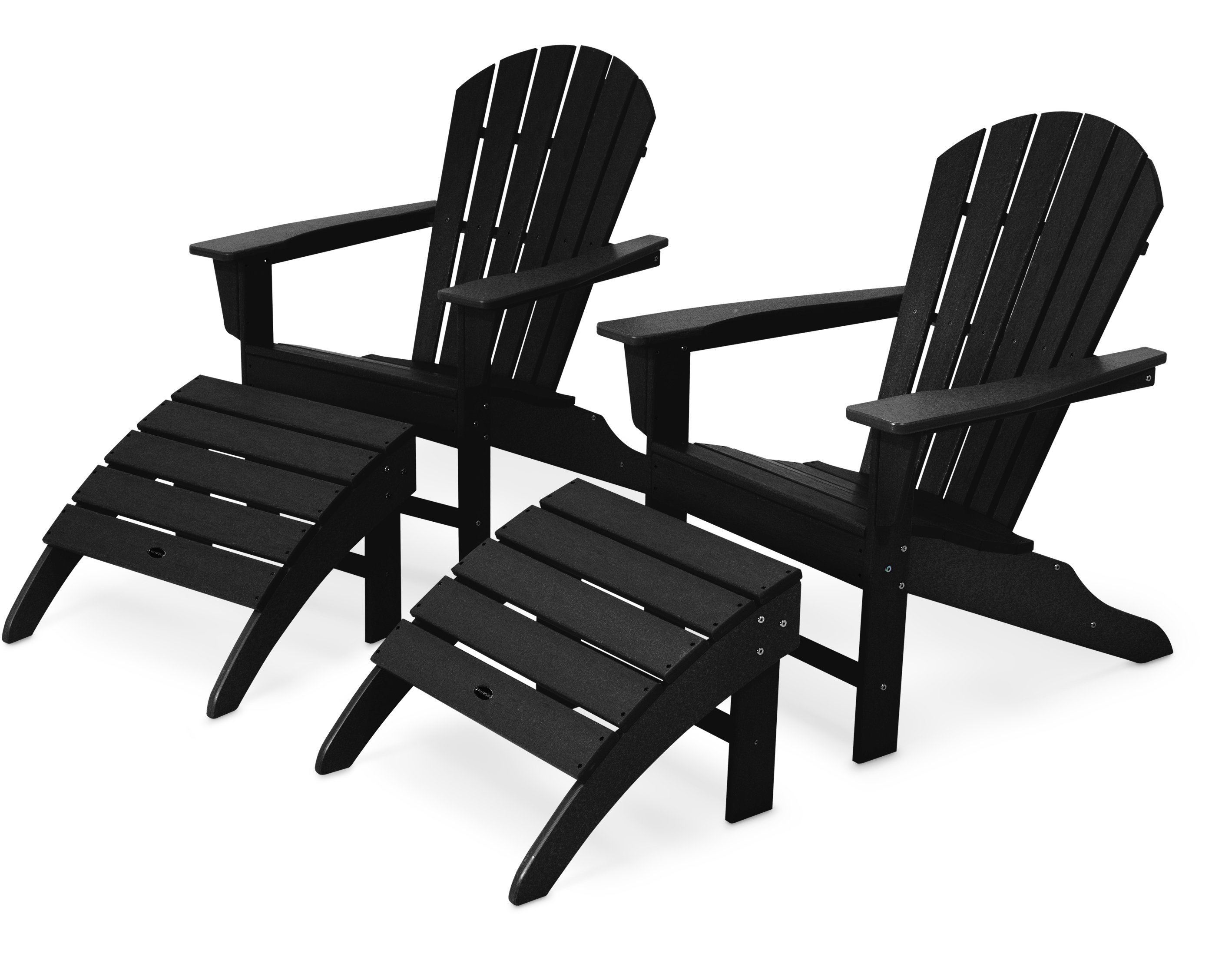 long beach folding adirondack chair by polywood
